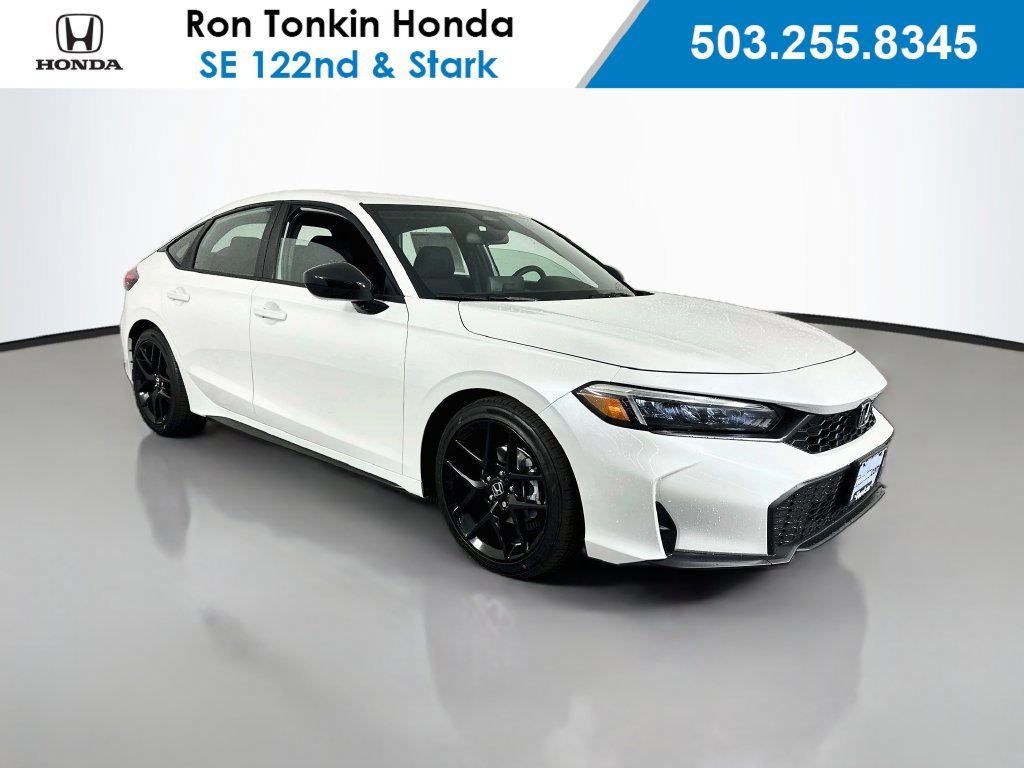 New 2026 Platinum White Pearl Honda Sport image 1