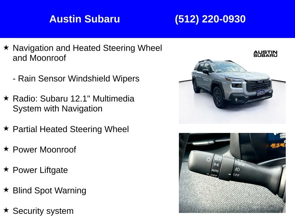 New 2026 Silver Subaru Premium image 17