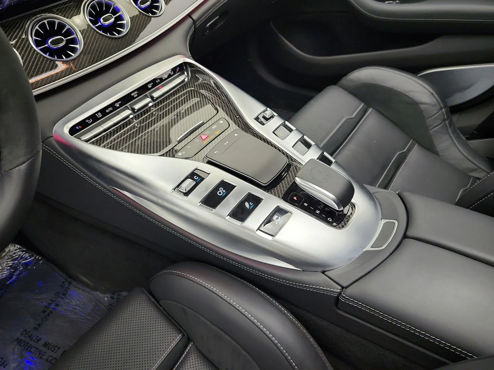 Certified Used 2022 MANUFAKTUR Diamond White Metallic Mercedes-Benz AMG® GT 53 image 11