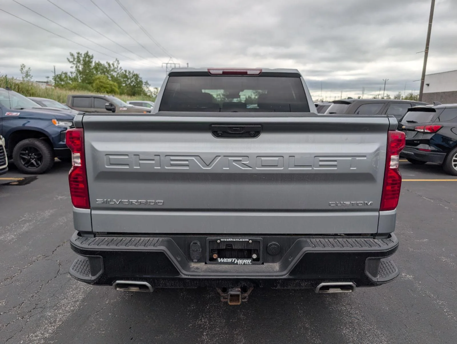 Used 2023 Sterling Gray Metallic Chevrolet Custom Trail Boss image 7
