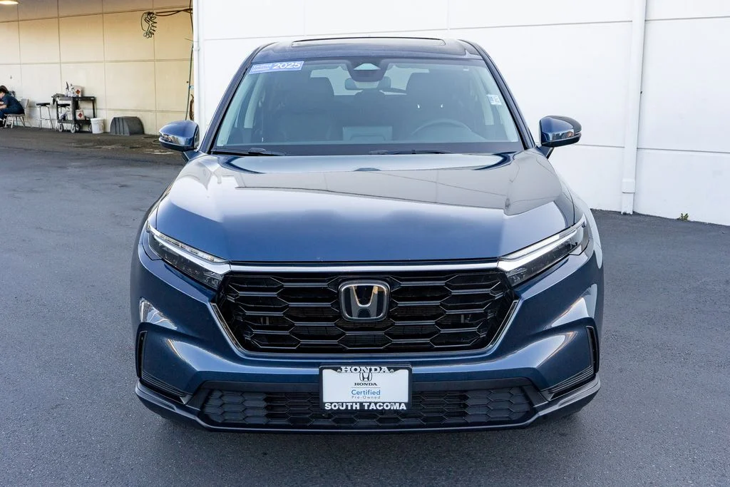 Certified Used 2025 Canyon River Blue Metallic Honda EX image 4