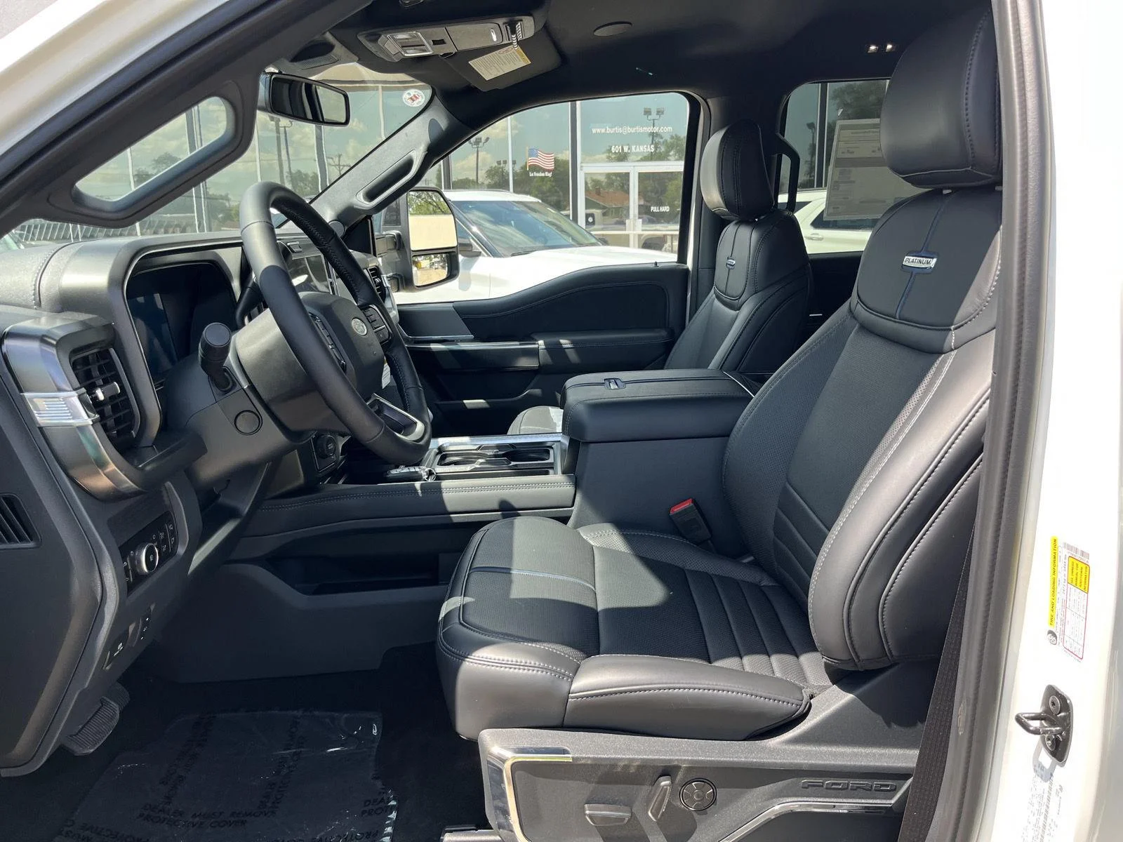 New 2026 Star White Metallic Tri-Coat Ford F-350® Platinum® image 17