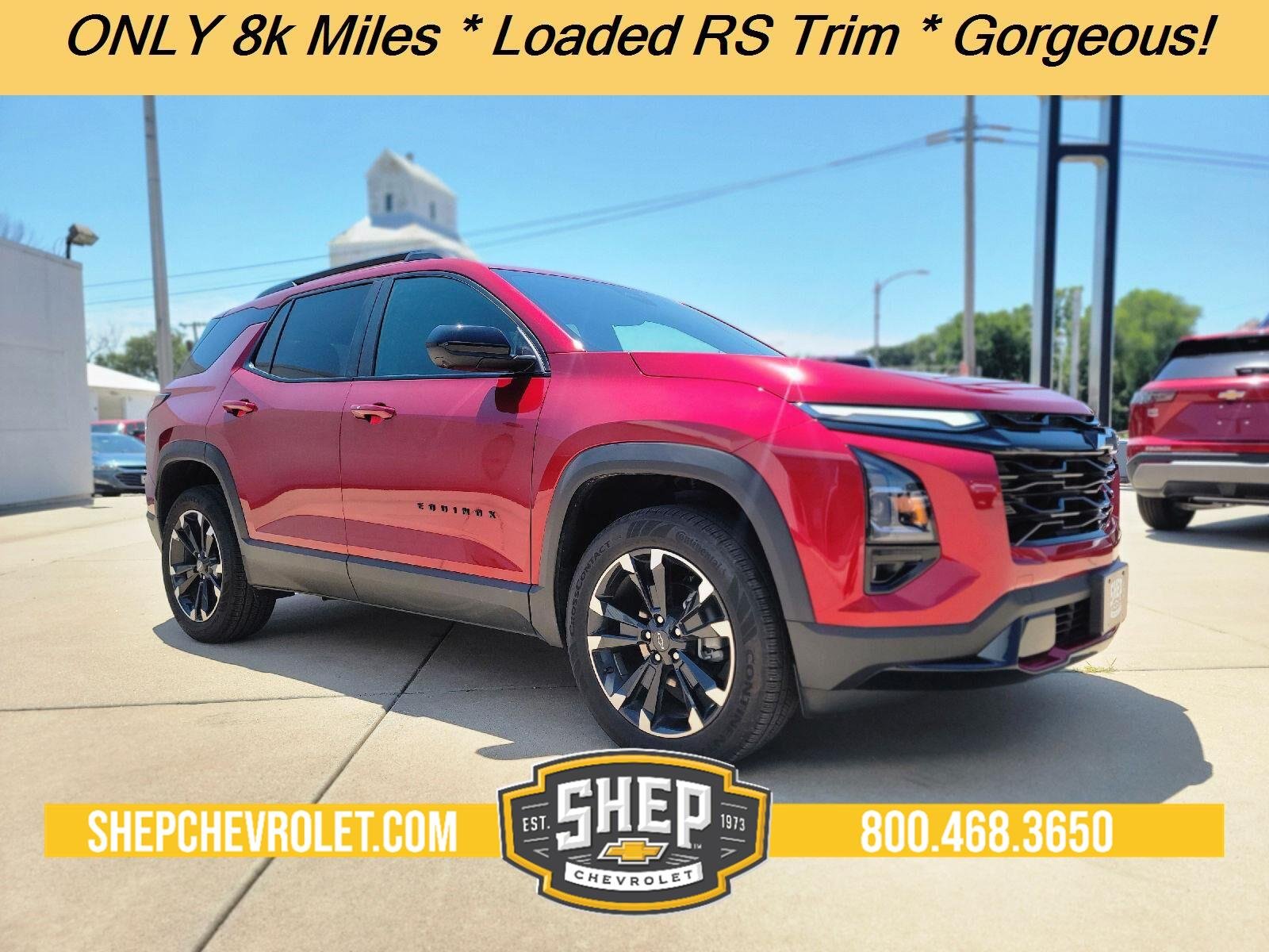 Radiant Red Tintcoat 2025 Chevrolet Equinox SUV / Crossover Four-Wheel Drive 