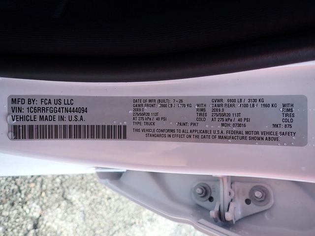 New 2026 Bright White Clear-Coat Exterior Paint RAM Tradesman image 17