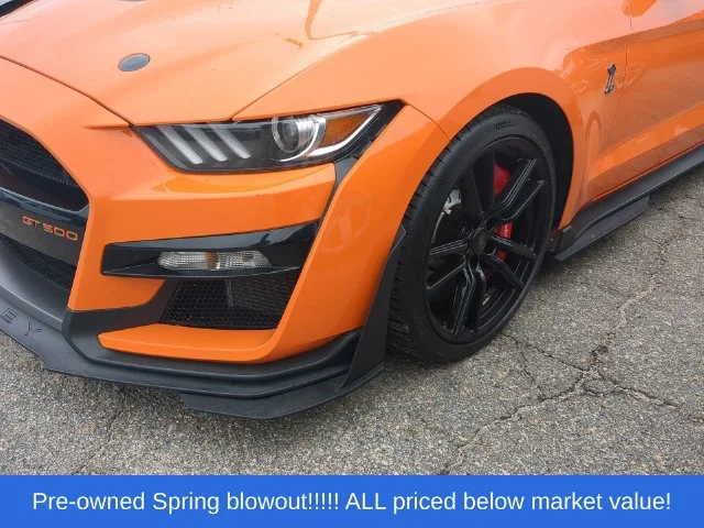 Used 2021 Orange Ford Shelby GT500 image 6