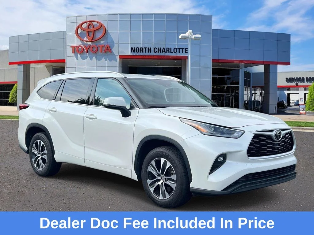 Certified Used 2021 White Toyota XLE image 1