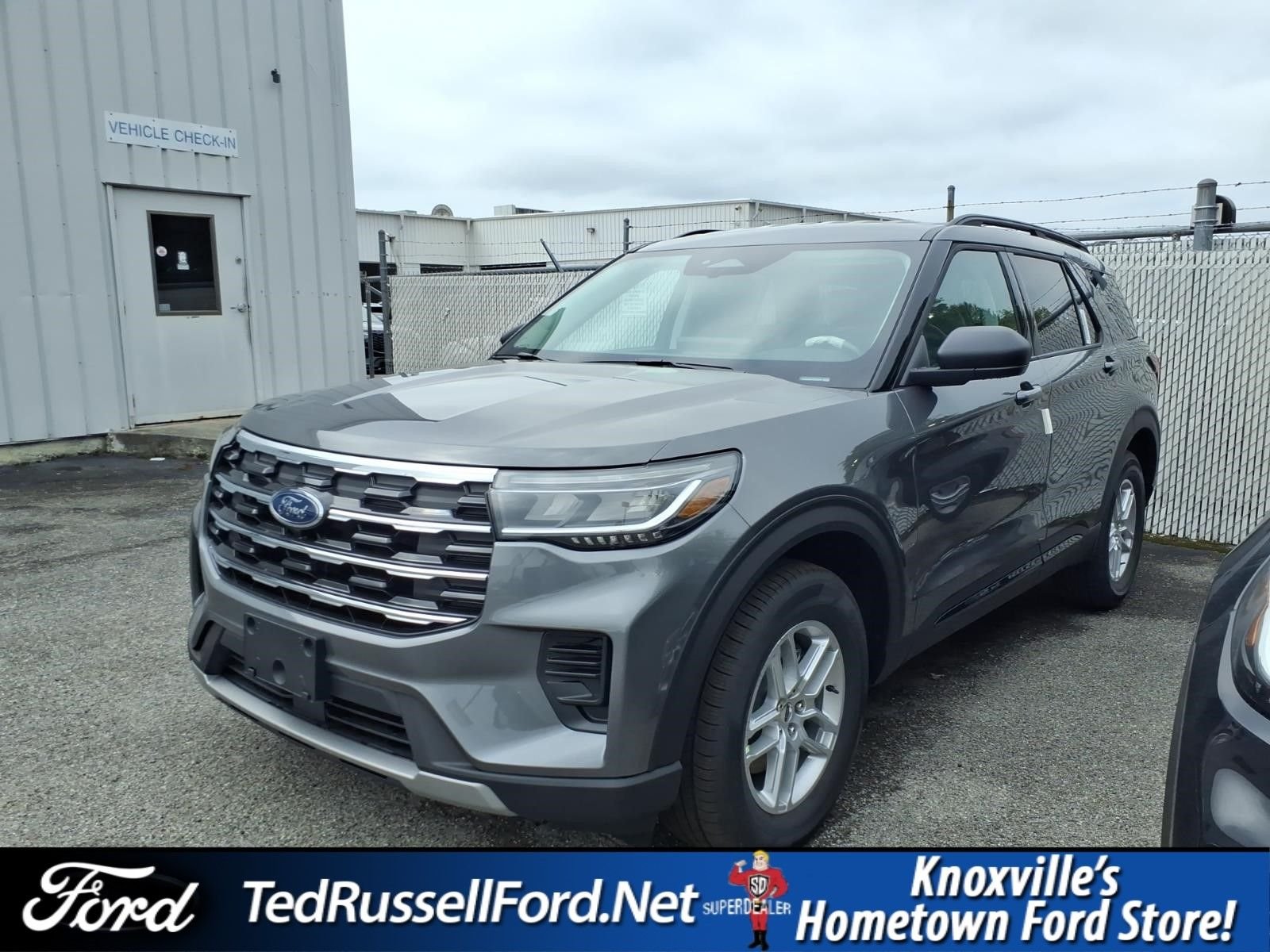 New 2026 Carbonized Gray Metallic Ford Active image 1