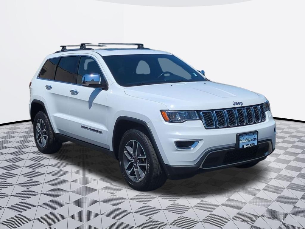 Used 2020 Bright White Clearcoat Jeep Limited image 7