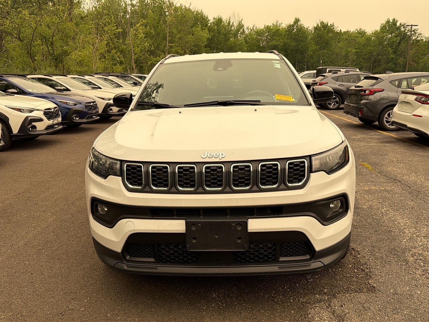 Used 2024 Bright White Clearcoat Jeep Latitude image 13