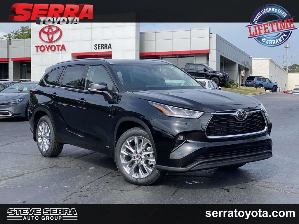 New 2026 Midnight Black Metallic Toyota Hybrid Limited image 1