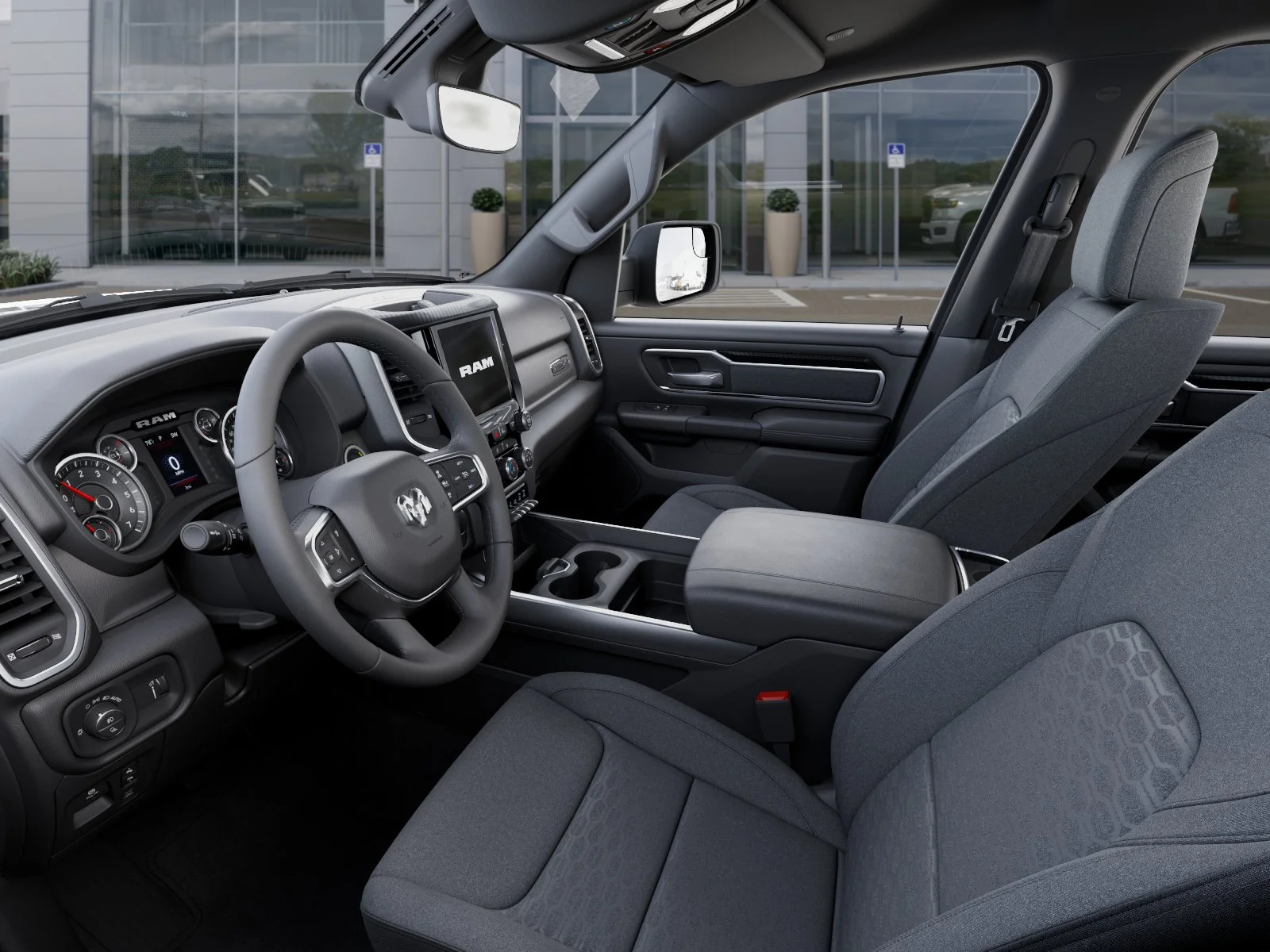 New 2026 Granite Crystal Metallic Clearcoat RAM Big Horn image 48