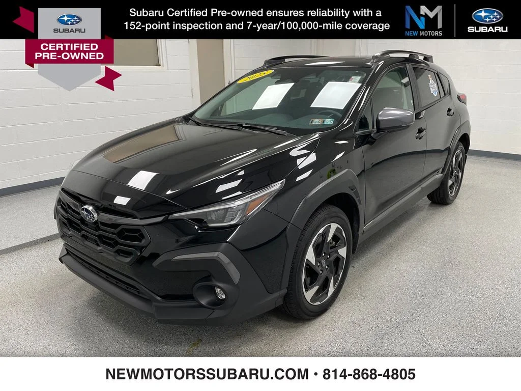 Used 2025 Crystal Black Silica Subaru Limited image 1