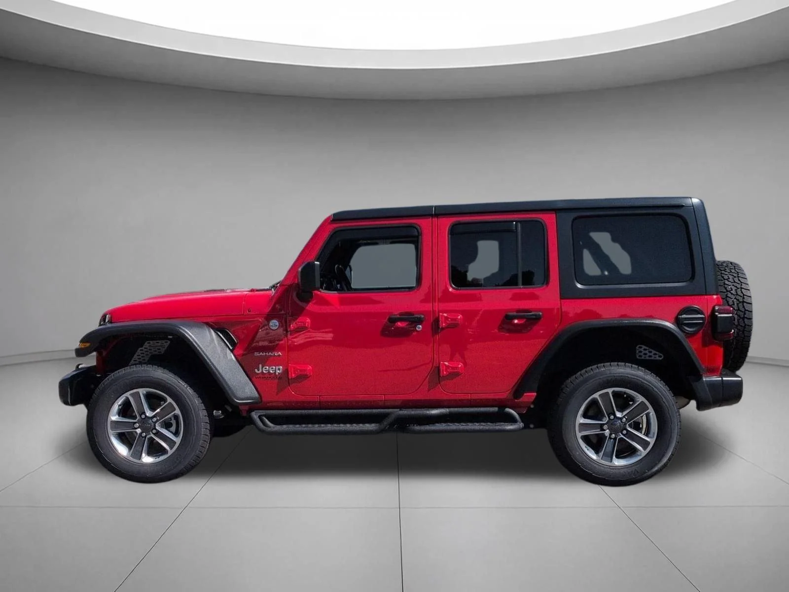 Used 2020 Firecracker Red Clearcoat Jeep North Edition image 2
