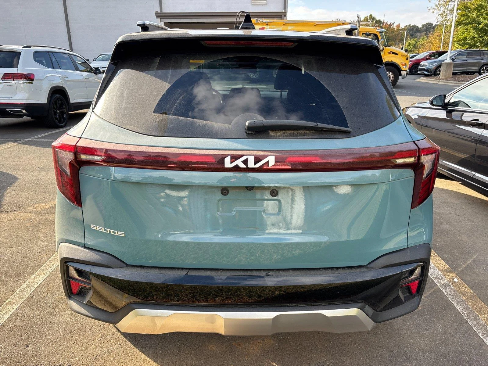 Used 2024 Pluton Blue/Fusion Black Roof KIA S image 4
