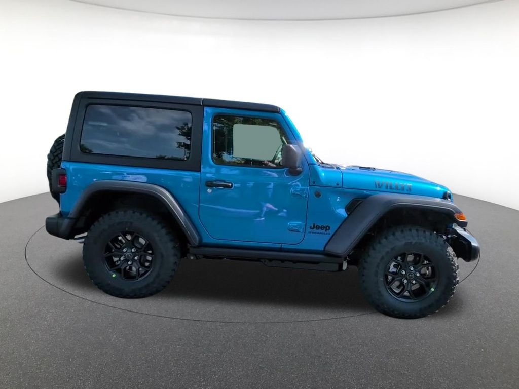 New 2026 Hydro Blue Pearl-Coat Exterior Paint Jeep Willys image 6
