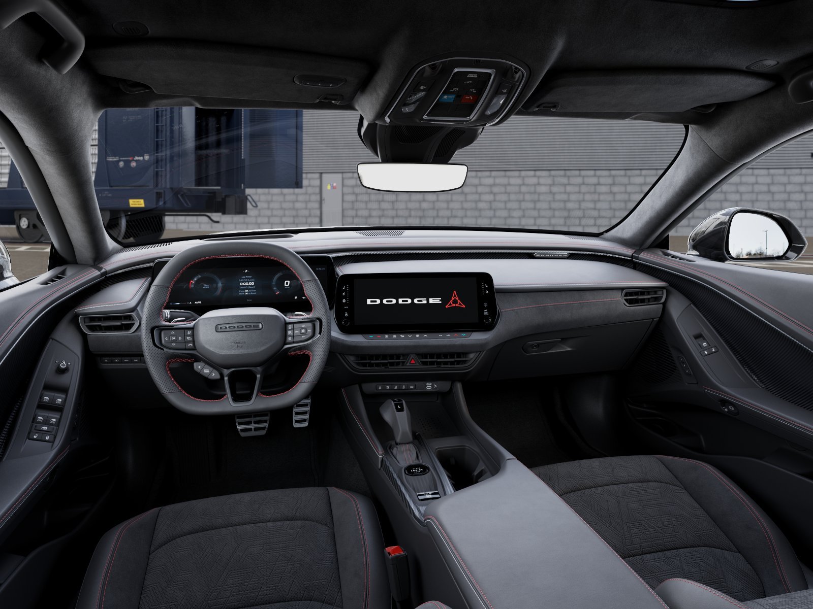New 2027 Diamond Black Crystal Pearlcoat Dodge Scat Pack Plus image 8
