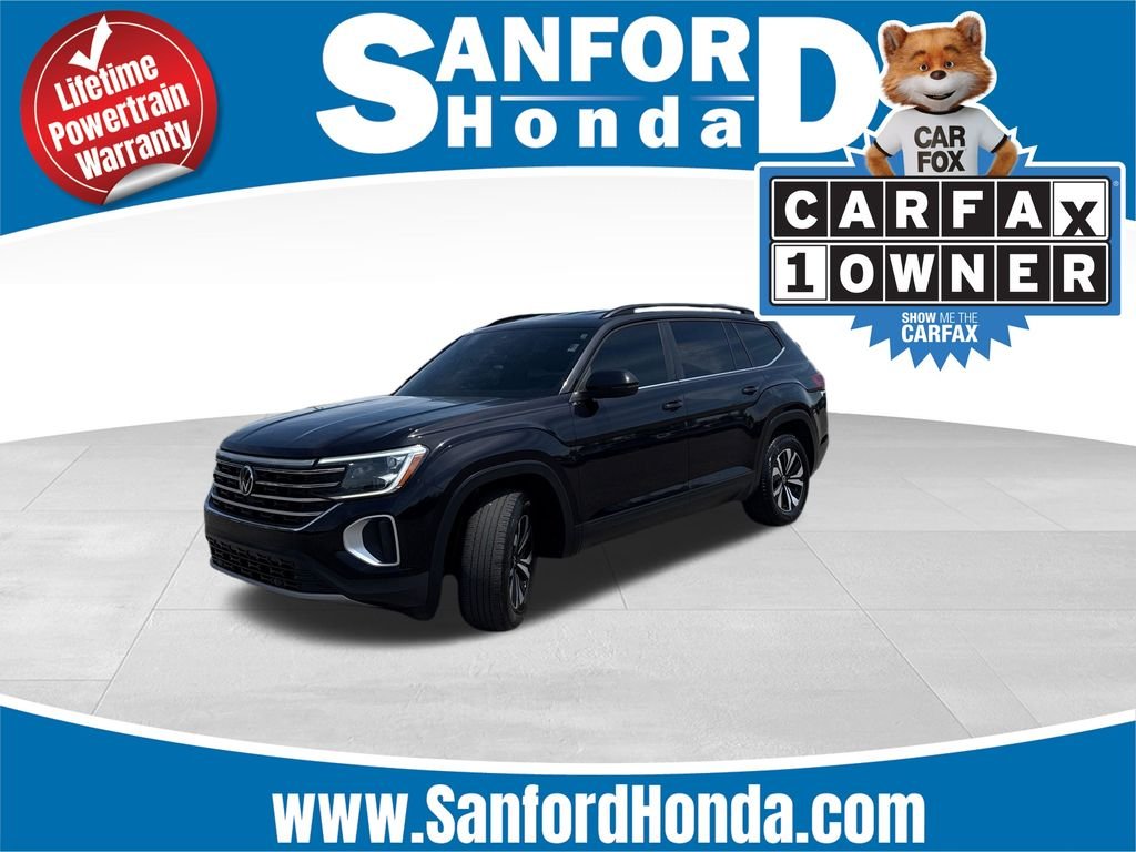 Used 2025 Deep Black Pearl Volkswagen 2.0T SE image 1