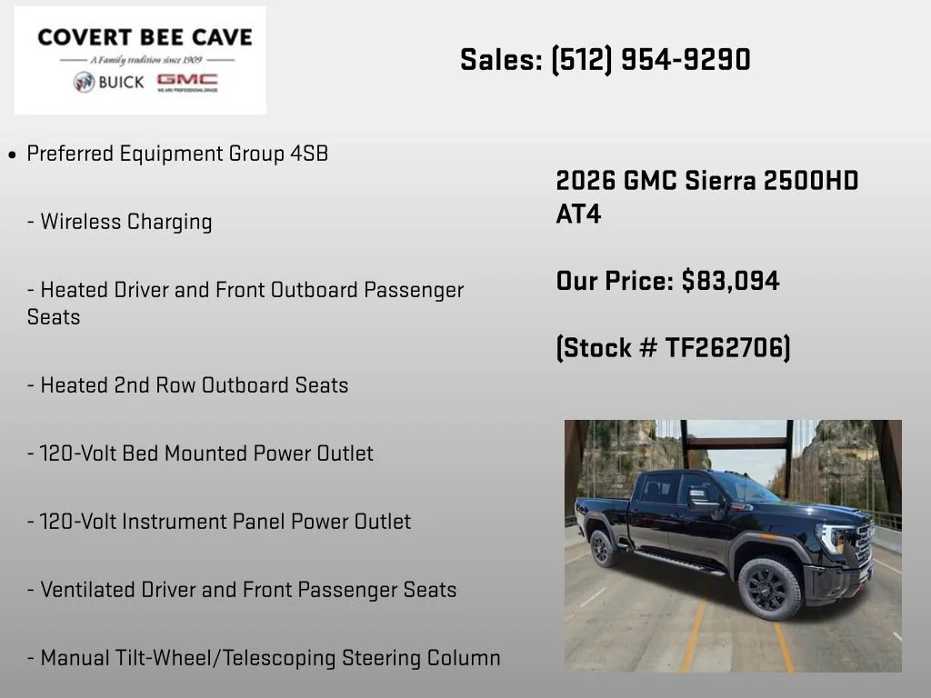 2026 GMC Sierra 2500HD AT4 - Photo 18