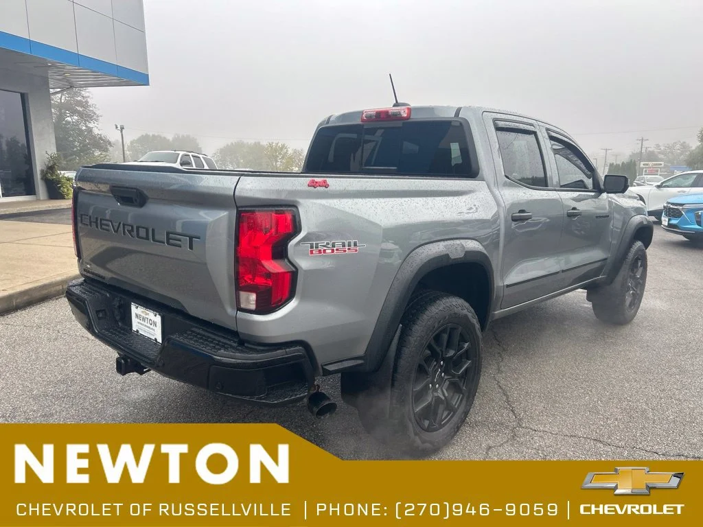 Used 2023 STERLING GRAY METALLIC Chevrolet 4WD Trail Boss image 38