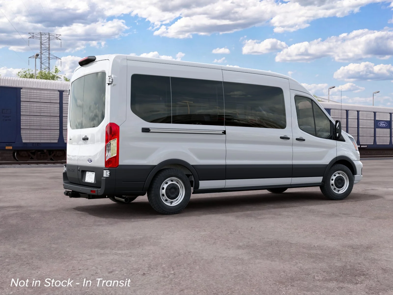 New 2027 Oxford White Ford Passenger Van XL image 27