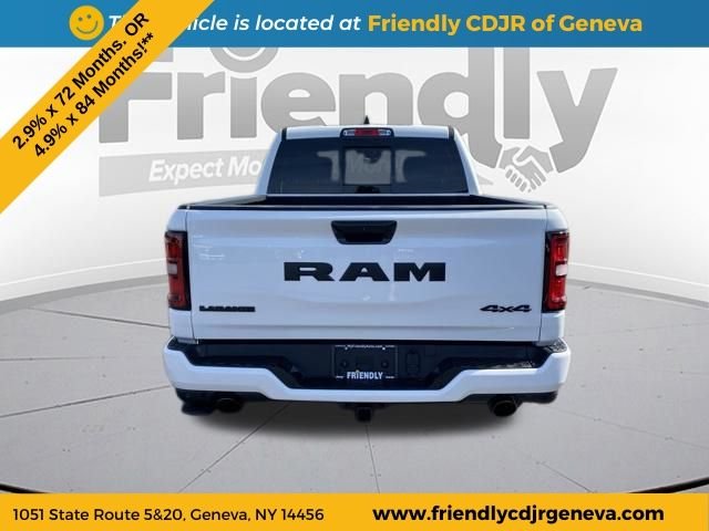 New 2026 Bright White Clear-Coat Exterior Paint RAM Laramie image 6