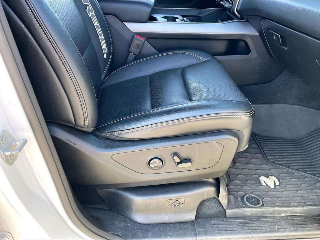 Used 2021 Bright White Clearcoat Ram Rebel image 36