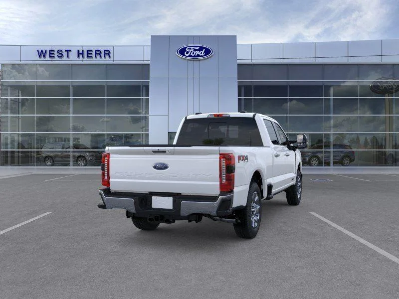 New 2026 Star White Metallic Tri-Coat Ford F-250® Lariat® image 8