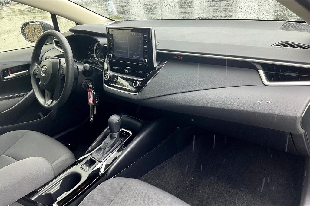 Used 2021 Silver Toyota LE image 14