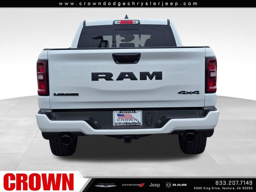 New 2026 Bright White Clear-Coat Exterior Paint RAM Laramie image 6