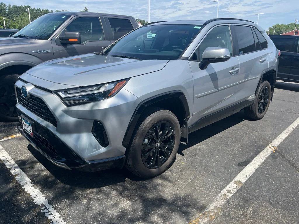 Used 2024 Silver Toyota SE image 1