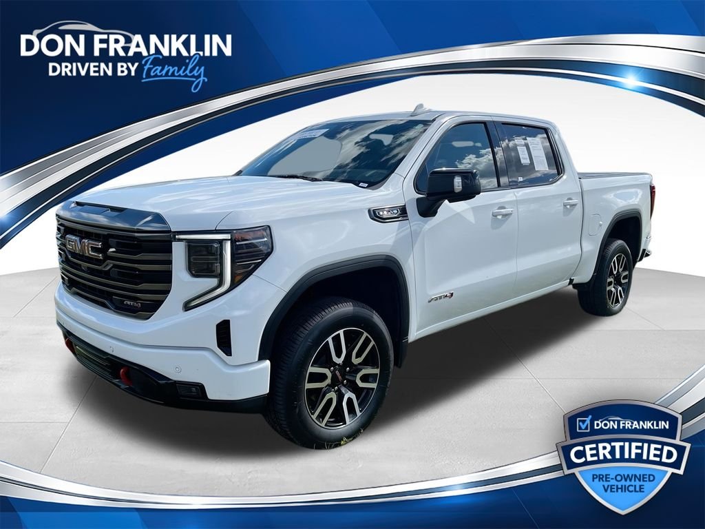 Used 2023 Summit White GMC AT4 image 1