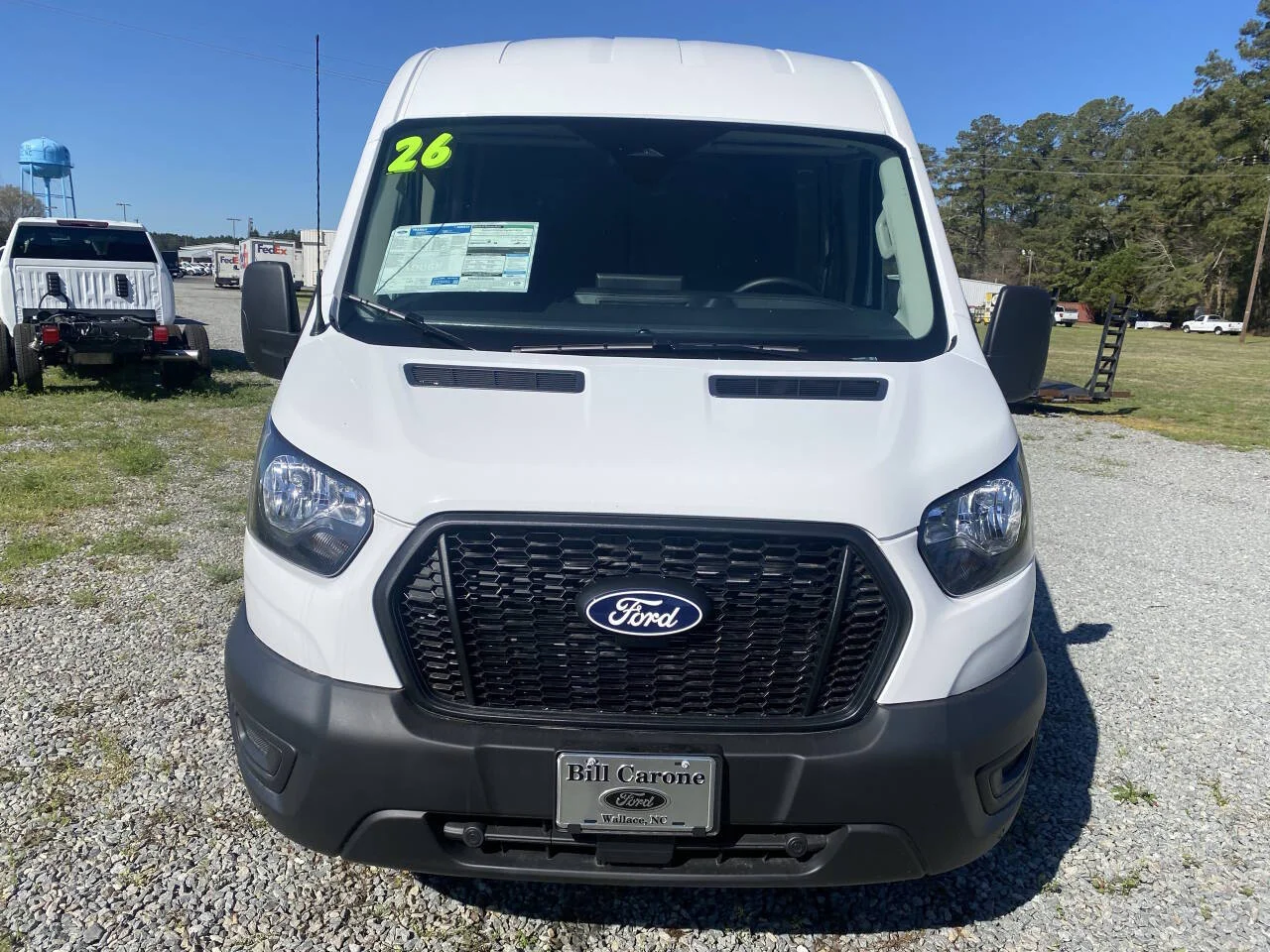 New 2026 Oxford White Ford Cargo Van image 8