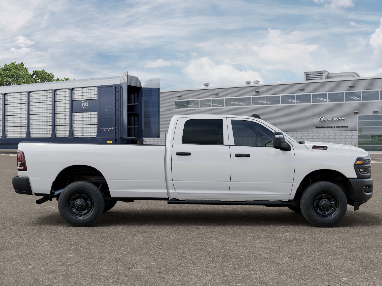 New 2026 Bright White Clear-Coat Exterior Paint RAM TRADESMAN image 12