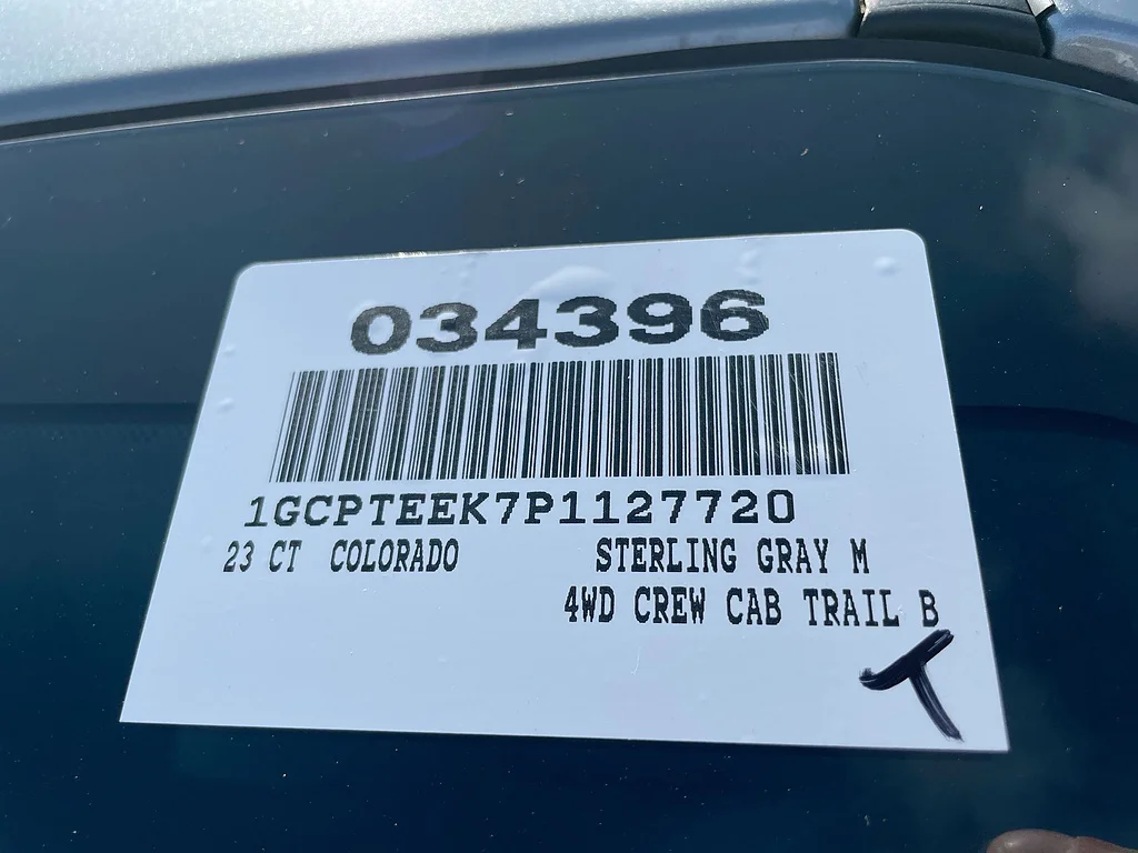 Used 2023 Sterling Gray Metallic Chevrolet Trail Boss image 33