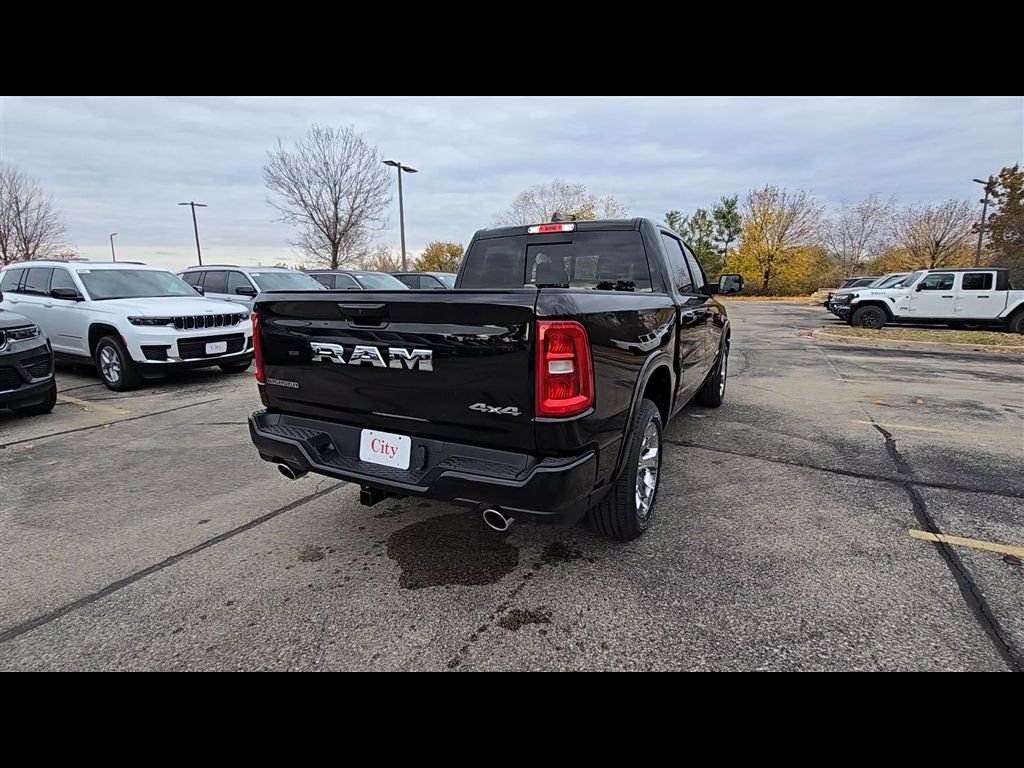 New 2026 Diamond Black Crystal Pearl-Coat Exterior Paint RAM Big Horn/Lone Star image 7