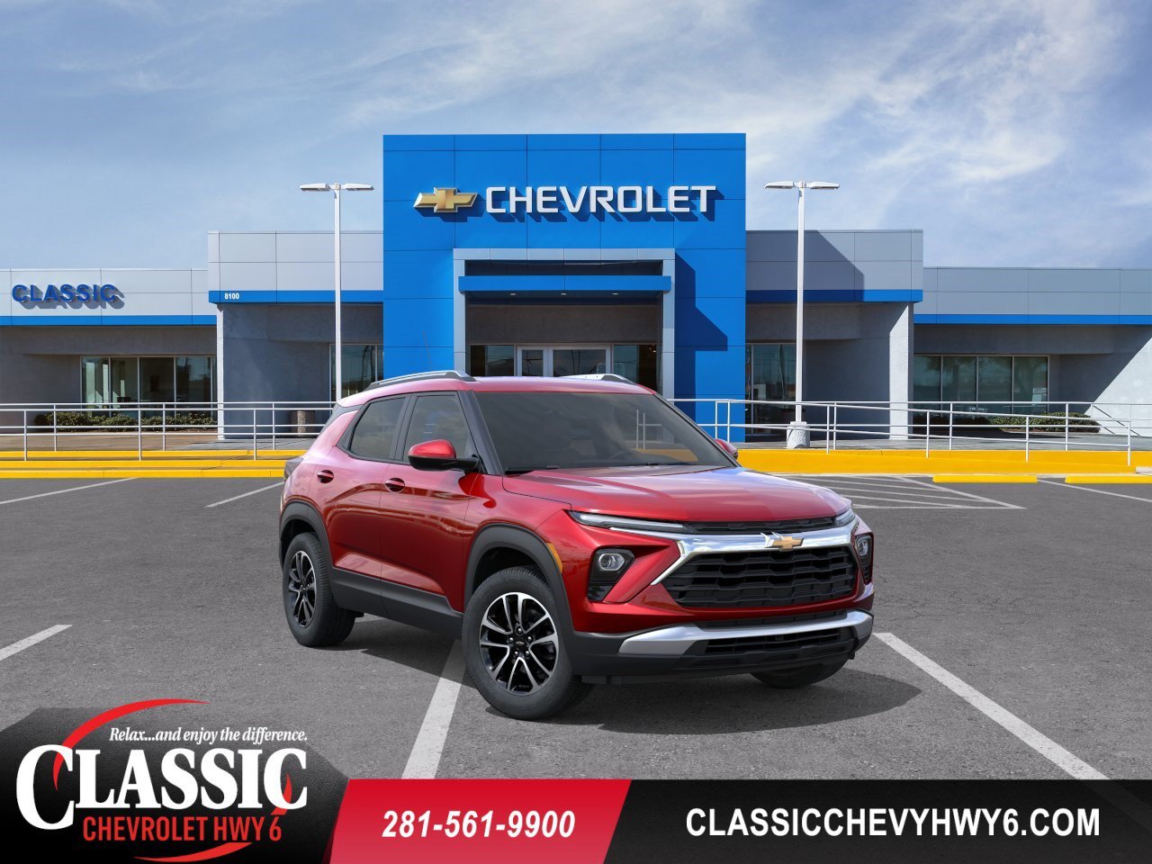 New 2026 Apex Red Chevrolet LT image 1