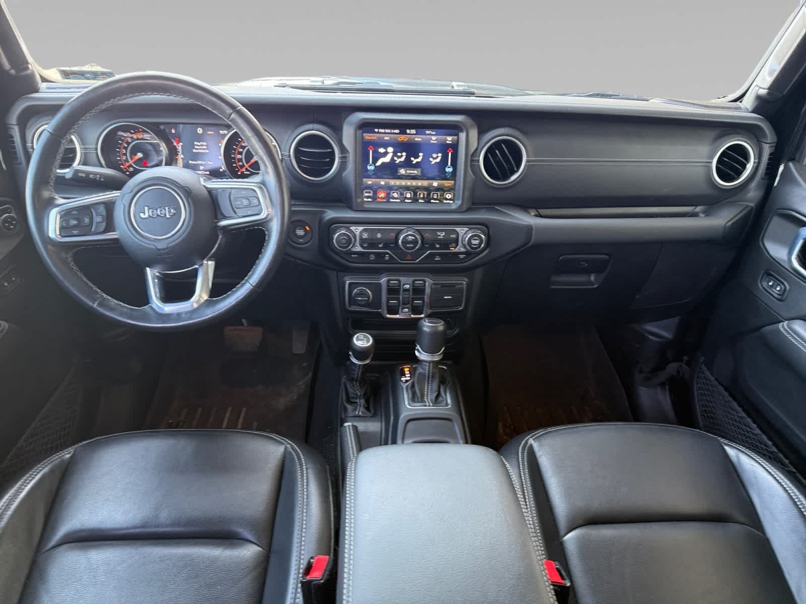 Used 2021 Black Clearcoat Jeep Overland image 18