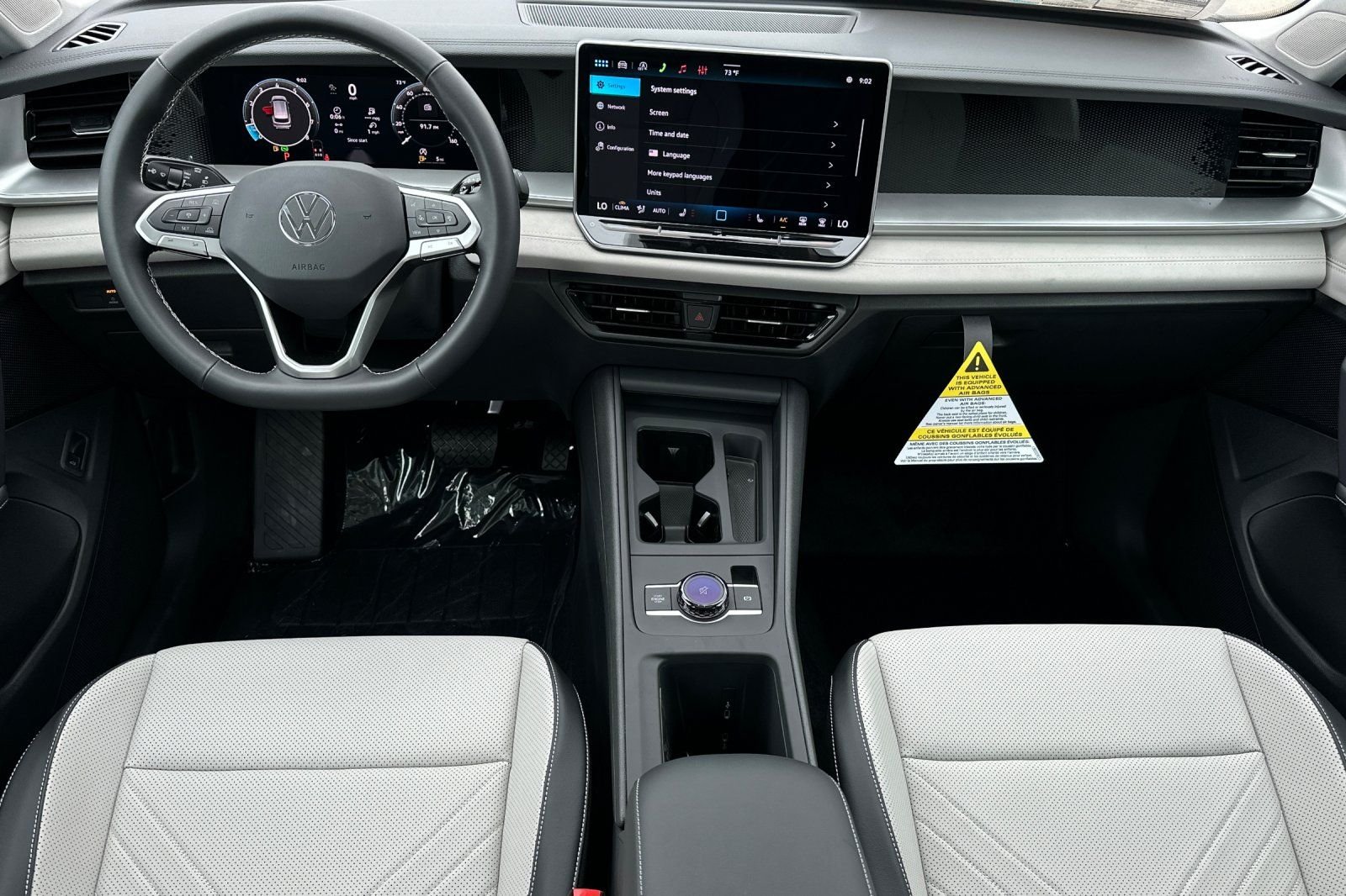 New 2026 Deep Black Pearl Volkswagen 2.0T SE image 13