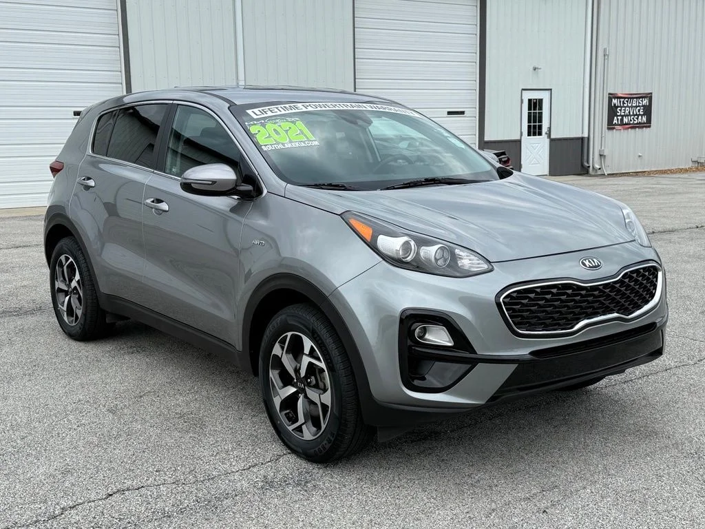 Used 2021 Gray Kia LX image 11