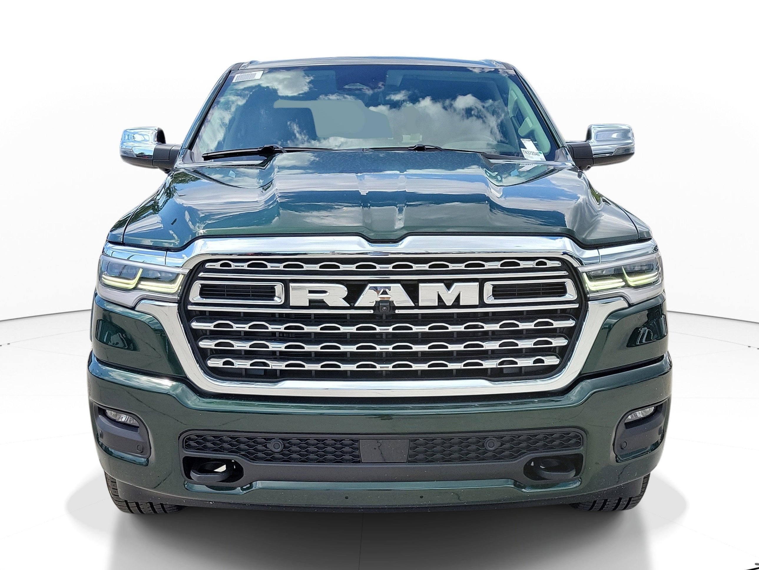New 2026 Serrano-Green Metallic Exterior Paint RAM Longhorn image 2