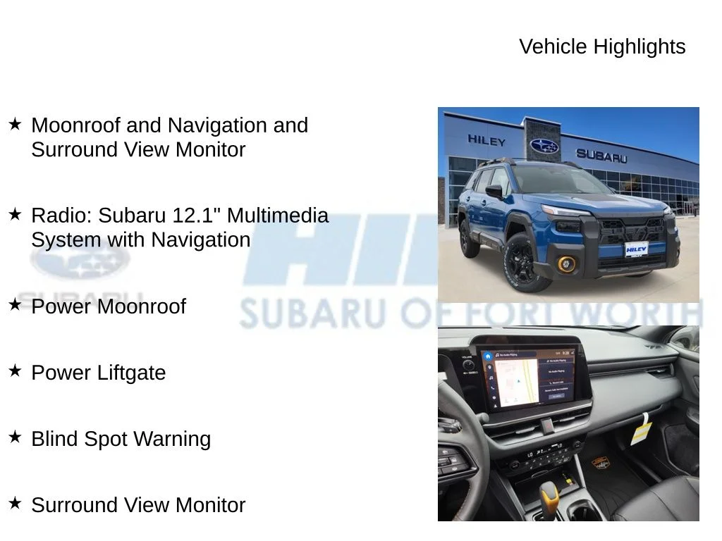 New 2026 GEYSER BLUE Subaru Wilderness image 5