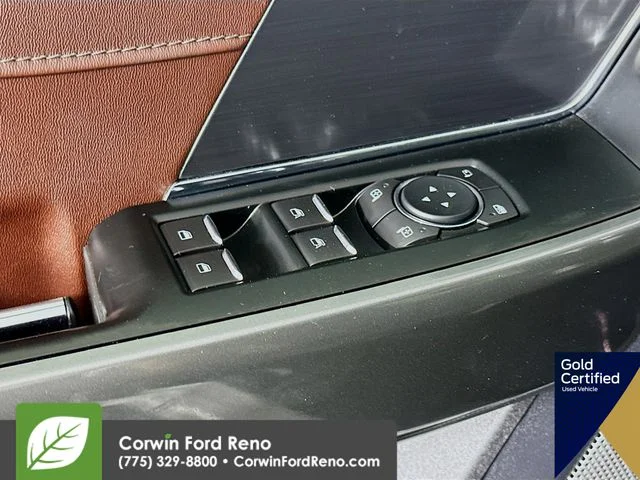 Used 2022 Space White Metallic Ford Lariat image 20