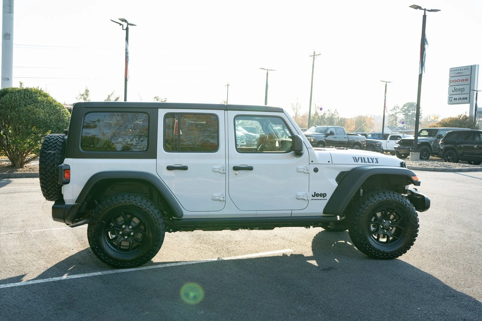 New 2026 Bright White Clearcoat Jeep Willys image 11