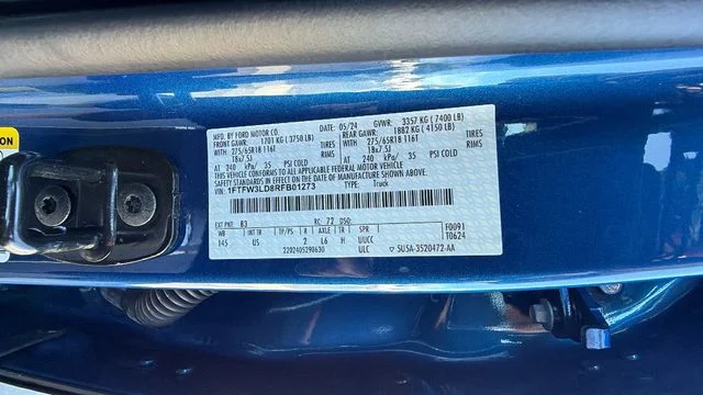 Used 2024 Blue Ford XLT image 35