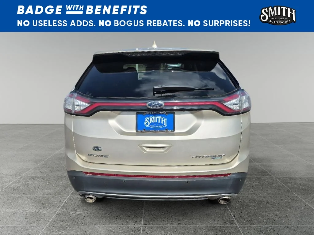 Used 2018 White Gold Metallic Ford Titanium image 5