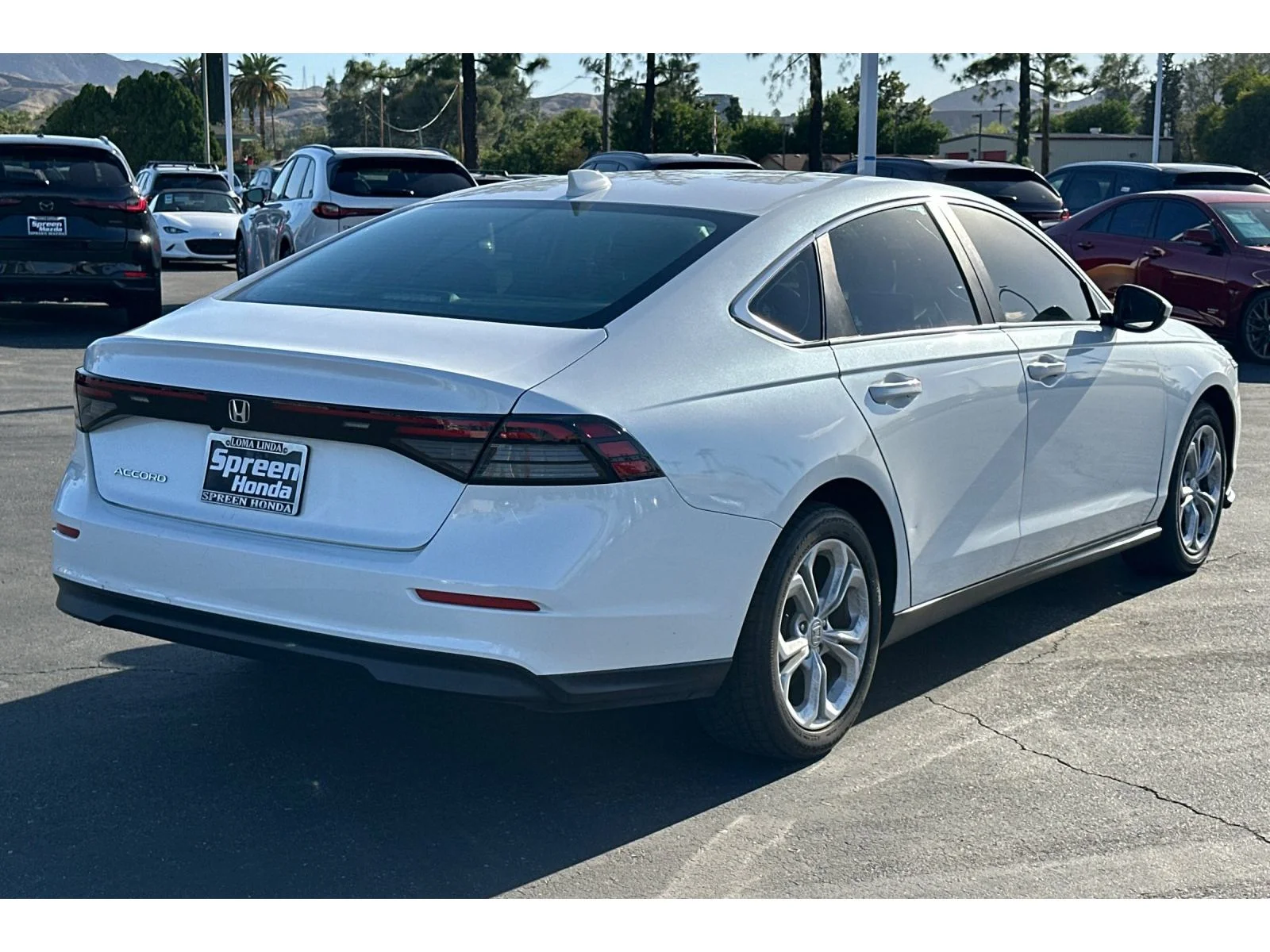 Used 2024 Platinum White Pearl Honda LX image 6
