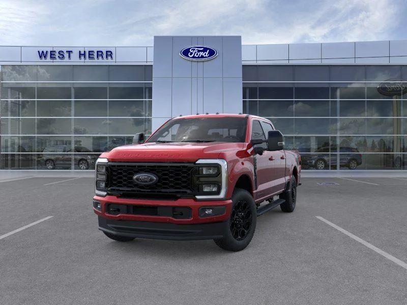 New 2026 Ruby Red Metallic Tinted Clearcoat Ford F-250® Lariat® image 3