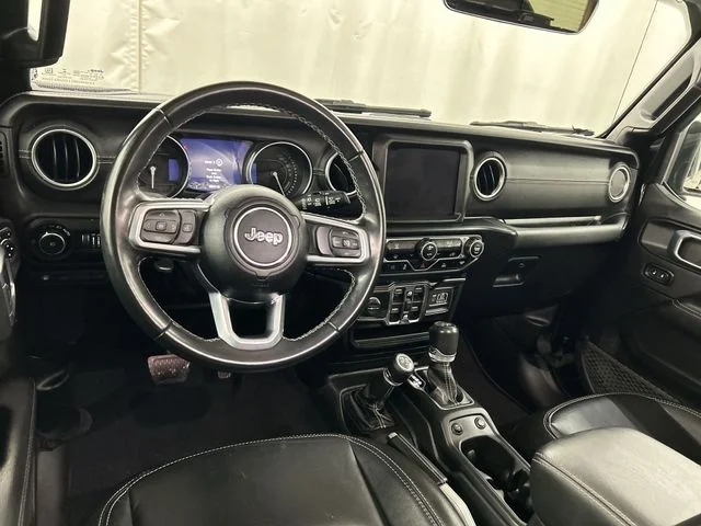 Used 2021 Black Jeep Unlimited Sahara 4xe image 24