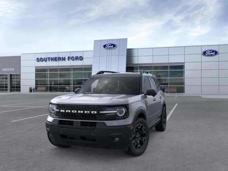 New 2026 Carbonized Gray Metallic Ford Outer Banks image 2