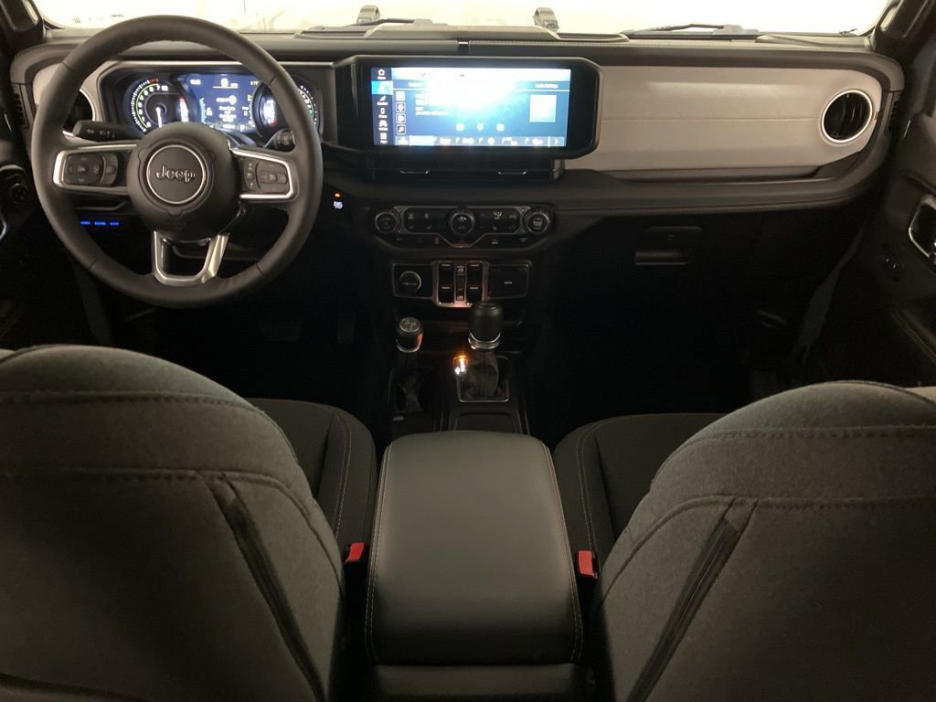 Used 2025 Jeep Wrangler 4xe Sahara 4XE with VIN 1C4RJXP69SW601298 for sale in Milford, NH